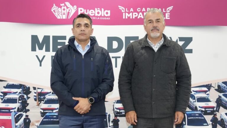 Trabaja Pepe Chedraui por la protección y paz en la capital poblana