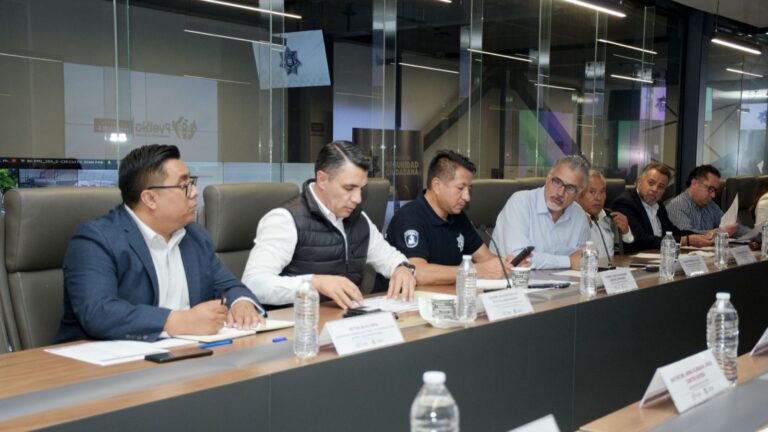 Fortalecer paz y protección, refrendan en Mesa de Seguridad Municipal