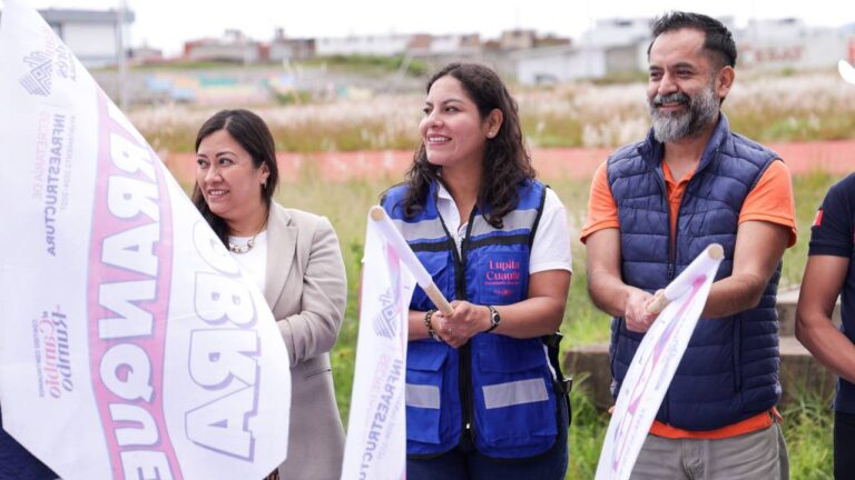 Refuerza Lupita Cuautle seguridad con barda perimetral en Centro Escolar