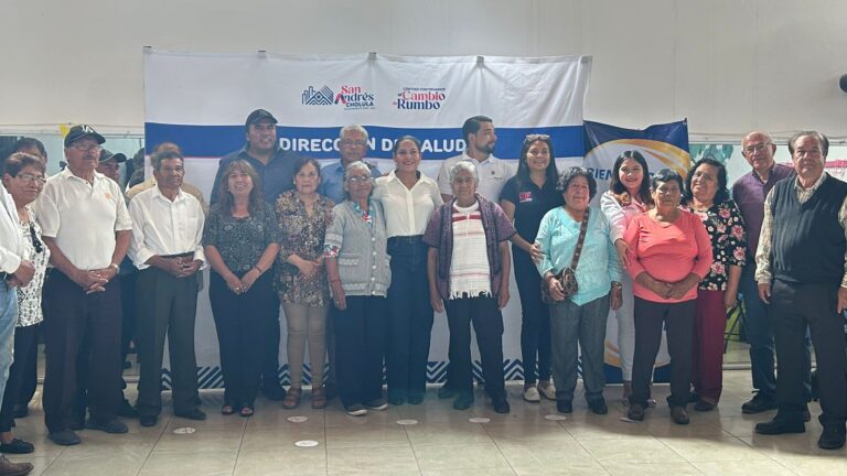 Encabeza Lupita Cuautle “Dale rumbo a tu salud para adultos mayores”