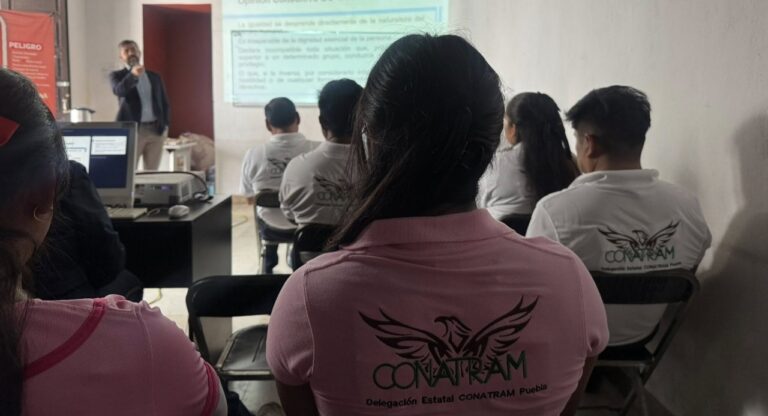 Capacita Gobierno de Tonantzin Fernández a choferes de transporte en materia de derechos humanos