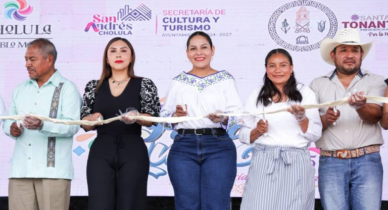 Celebra San Andrés Cholula la tradición con la 24ª Feria del Queso en Santa María Tonantzintla