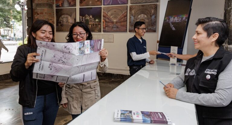 Aumenta llegada de turistas a la Ciudad de Puebla en primer semestre de 2025