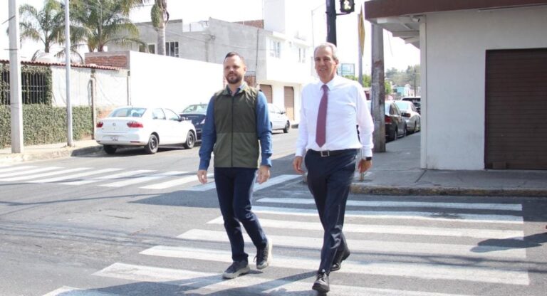 Supervisa Pepe Chedraui avances del programa Entornos de Movilidad Segura