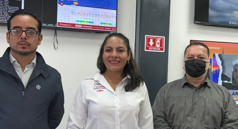 Entrega Lupita Cuautle “Centro de Monitoreo de Fenómenos Perturbadores”