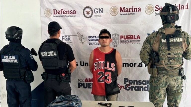 En operativo coordinado, fue detenido “El Borrego”, objetivo prioritario de la Mixteca Poblana