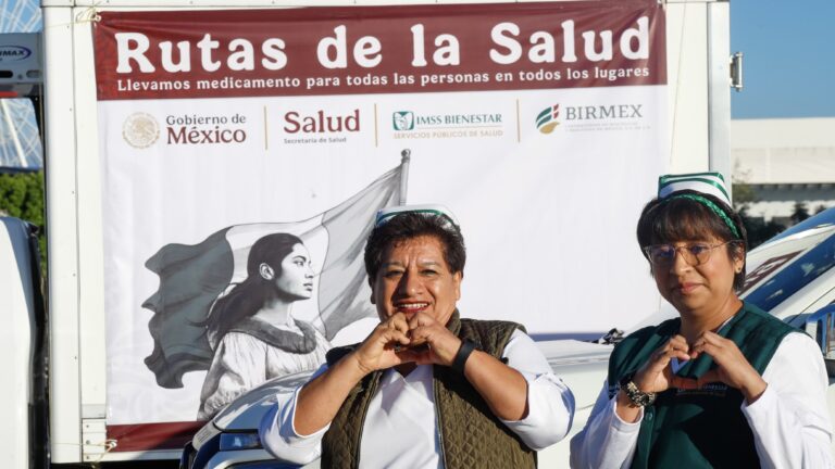 Puebla se suma a Rutas de la Salud, para que medicamentos lleguen a hospitales de IMSS-Bienestar