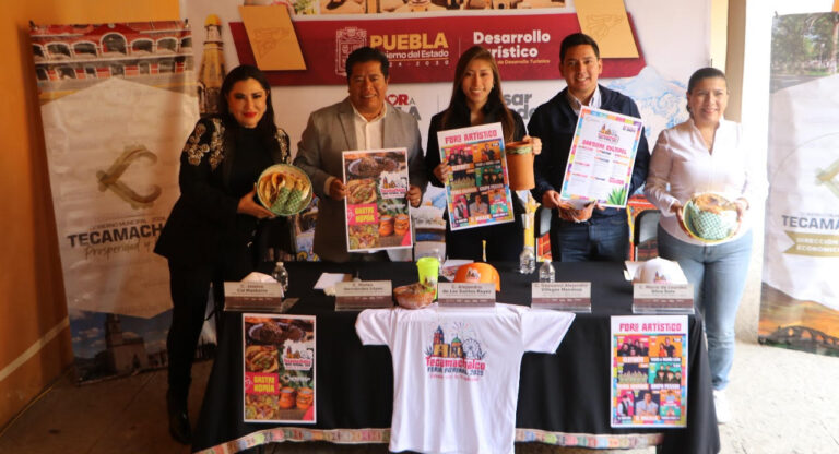 Unidos por la construcción de la paz, presentan Feria Patronal de Tecamachalco