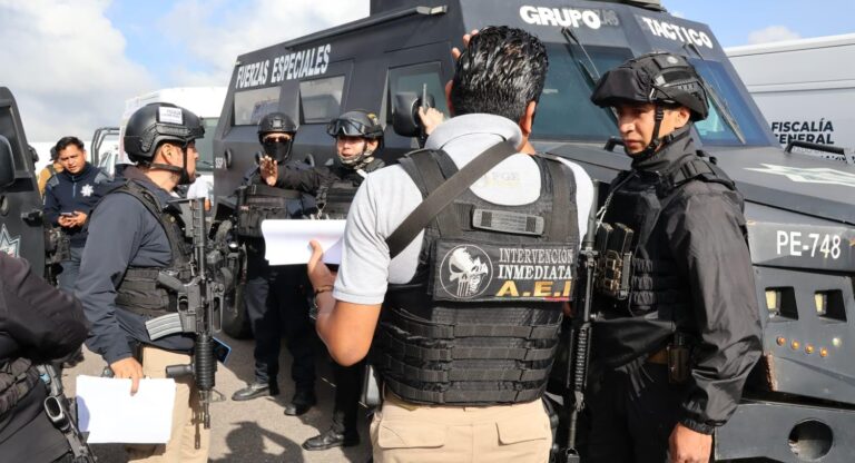 Implementan operativo por aire y tierra en  Amozoc para localizar a personas desaparecidas