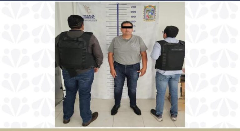 Aprehende la FGE a servidor público de la institución acusado de cohecho y concusión