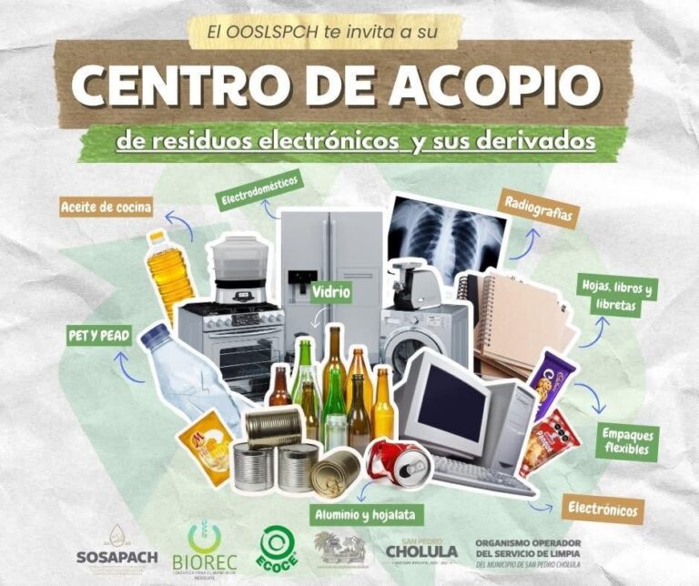 Centro de Acopio Permanente de Residuos: Por un San Pedro Cholula más limpio