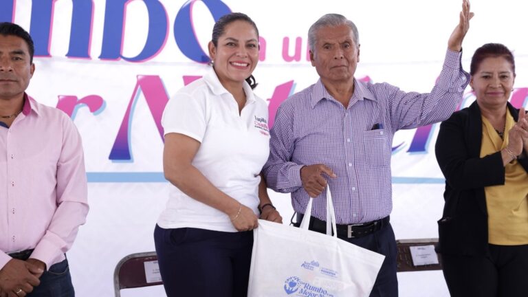 Avanza Lupita Cuautle con la cuarta entrega de apoyos alimentarios