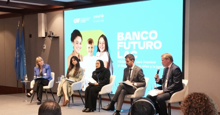 CAF y UNICEF forman una alianza para promover oportunidades de desarrollo para niños, niñas y jóvenes de toda América Latina y el Caribe