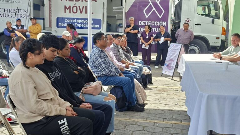 Encabeza diputada Norma Estela Pimentel, Jornada de Salud en San Lorenzo Almecatla