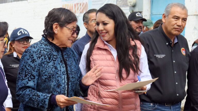 Tonantzin Fernández continúa mejorando la imagen urbana de San Pedro Cholula