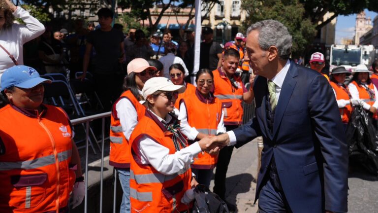OOSL refuerza acciones de limpieza tras el desfile y celebraciones patrias en la capital 