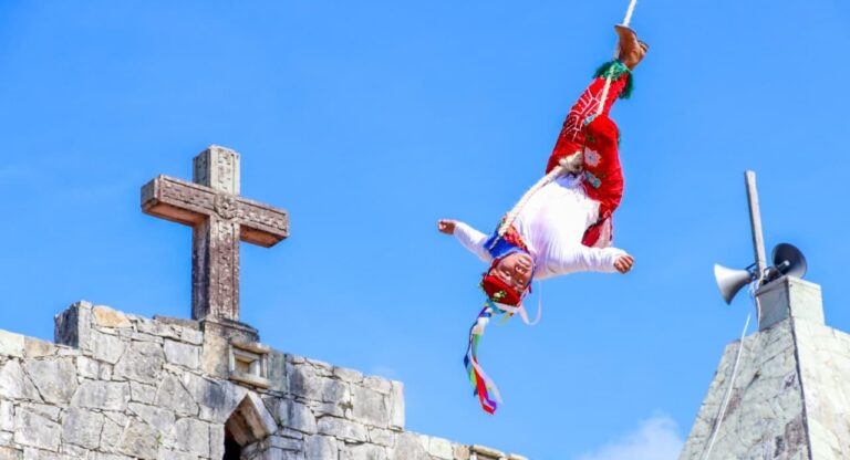 Gobierno estatal salvaguarda patrimonio cultural con Encuentro Nacional de Voladores