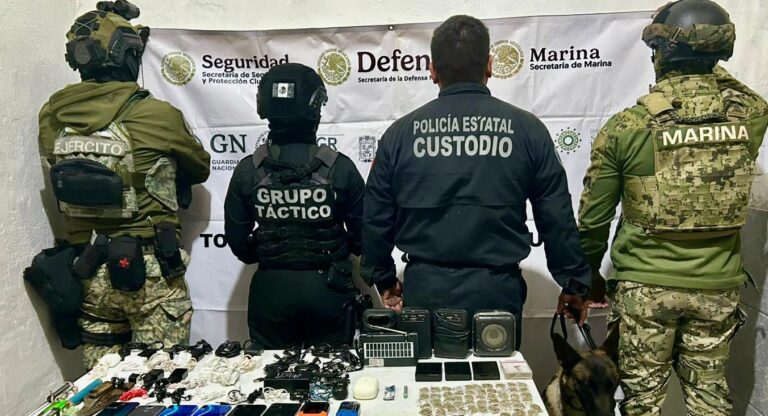 Realiza SSP revisión en el Centro Penitenciario distrital de Huejotzingo