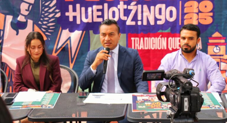 Roberto Solís presenta feria patronal de Huejotzingo 2025: 15 días de música, tradición y espectáculo