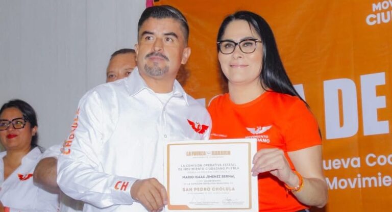 Movimiento Ciudadano fortalece su presencia en San Pedro Cholula