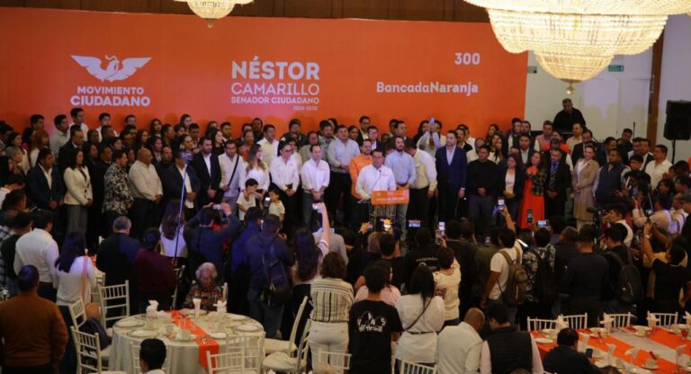 Suma Néstor Camarillo a liderazgos del PRI a Movimiento Ciudadano