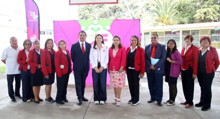Inaugura MariElise Budib desayunador escolar en la Primaria Salvador Allende