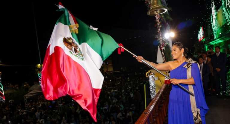 Con orgullo mexicano y unión familiar Lupita Cuautle celebra las fiestas patrias en San Andrés Cholula