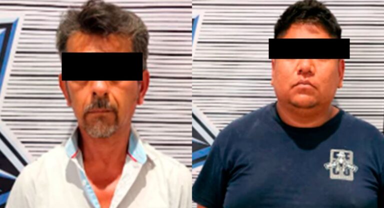 Detiene SSP a dos hombres vinculados con narcomenudeo y robo a transeúnte