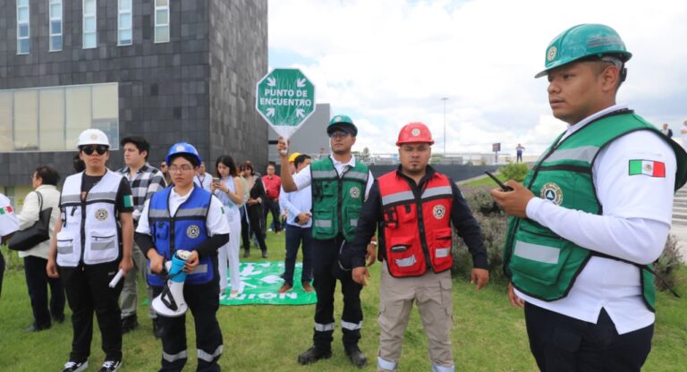 Puebla participa en Simulacro Nacional: refuerza cultura de prevención y confianza ciudadana