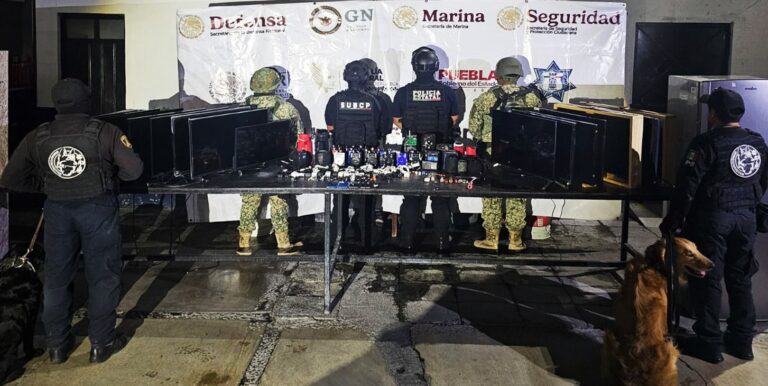 Realizan SSP, SEMAR y DEFENSA revisión en penal de Tehuacán