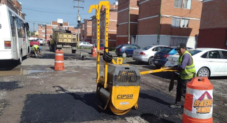 Campaña Capitalina Bacheando Puebla: más de 153 mil baches atendidos