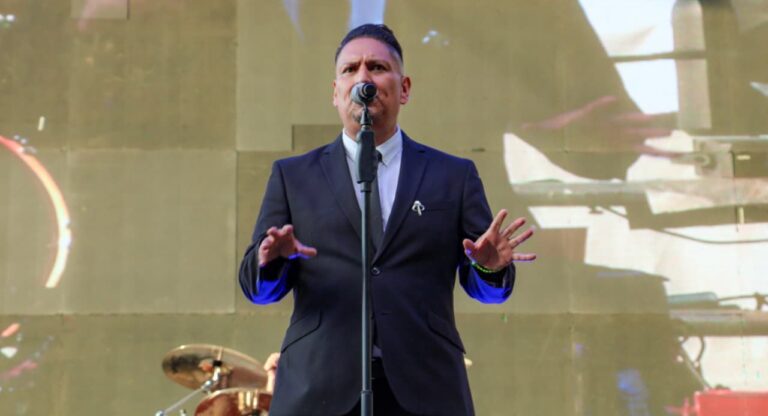 Inspector hace vibrar la Feria Patronal de Huejotzingo 2025, miles bailan ska mexicano