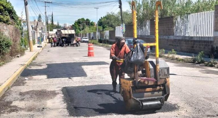Campaña Capitalina Bacheando Puebla: compromiso con la salud y la movilidad segura