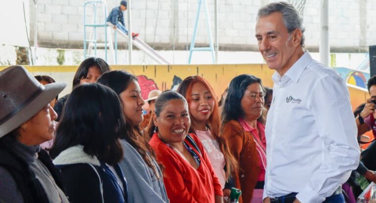 Encabeza Pepe Chedraui taller de nutrición y entrega de paquetes alimentarios en beneficio de las poblanas