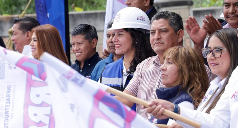 Fortalece Lupita Cuautle infraestructura urbana de San Andrés Cholula