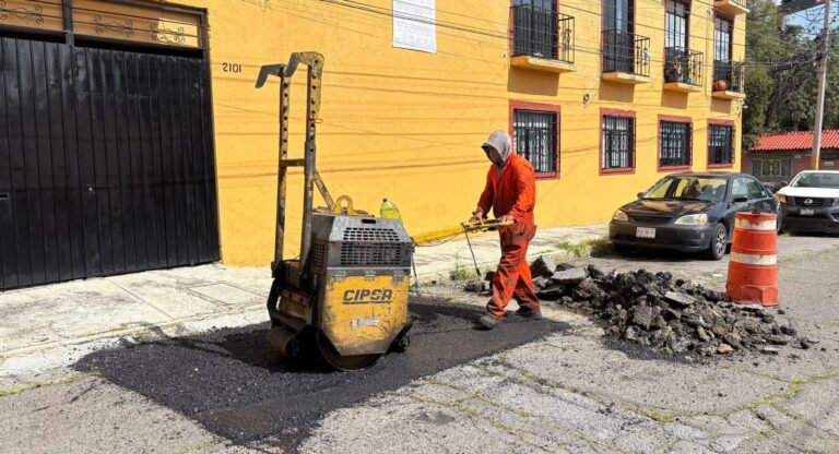 Campaña Capitalina Bacheando Puebla: prioriza atención en accesos a la ciudad