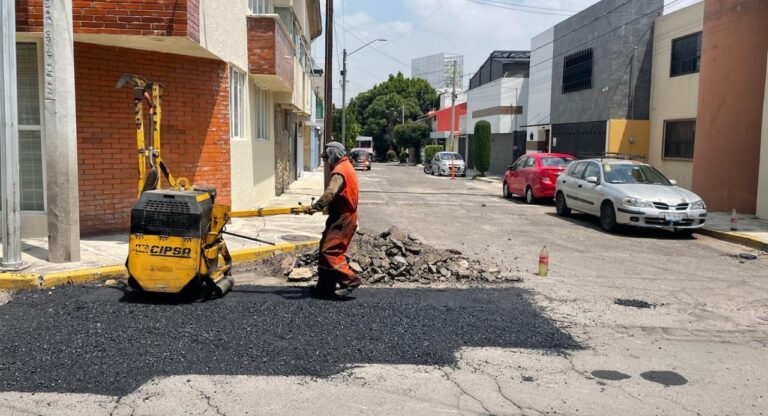 Campaña Capitalina Bacheando Puebla: optimiza la movilidad de las y los poblanos