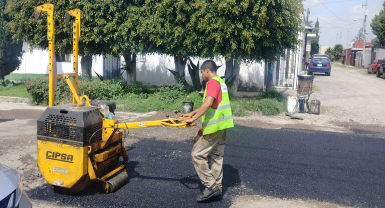Campaña Capitalina Bacheando Puebla: impulsa la movilidad del transporte público mercantil