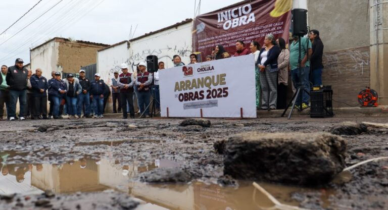 Tonantzin Fernández da banderazo de arranque a obras en Calvario y Cocoyotla