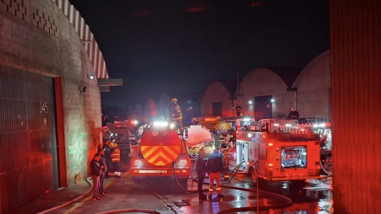 Atiende SSC oportunamente incendio en fábrica de algodón de “La Cienega”