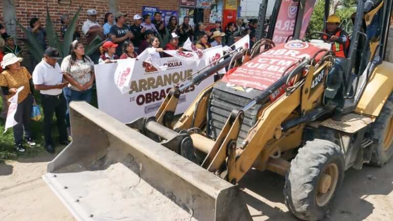 Continúa Tonantzin Fernández transformando las vialidades de San Pedro Cholula