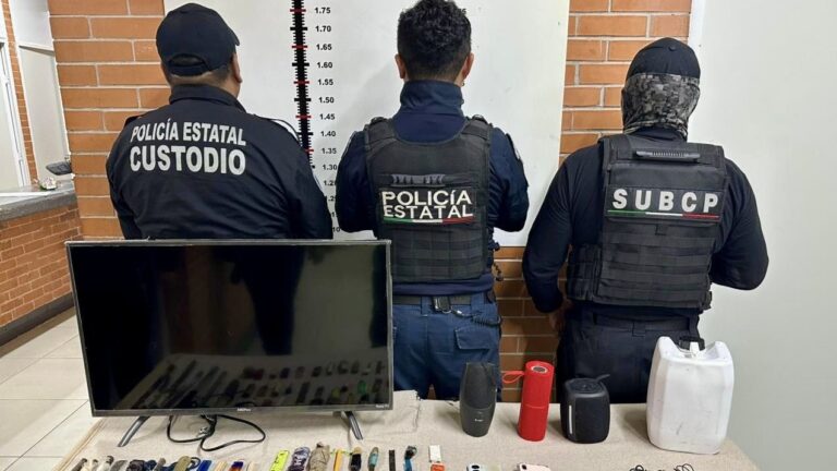 Mantiene SSP orden y control en el Centro Penitenciario de Tepexi