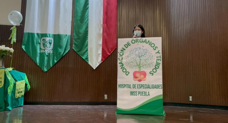 Reconoce IMSS Puebla a familias donadoras de órganos en el Hospital de Especialidades “San José”