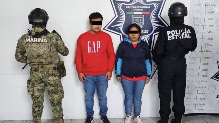 Detienen SSP y SEMAR a dos personas vinculadas a robos con violencia