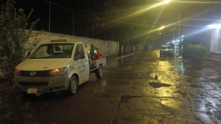 Gobierno de la Ciudad y Agua de Puebla trabajan en la atención inmediata y coordinación efectiva tras lluvias en la capital poblana