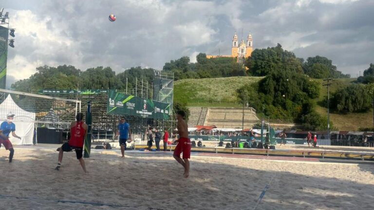 Cholula lista para el Mundial de Voleibol de Playa