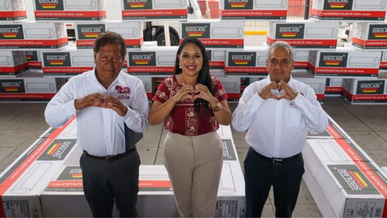 2 mil familias cholultecas beneficiadas con el programa de calentadores solares gratuitos