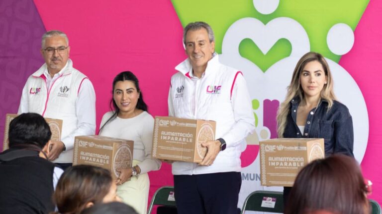 Entrega Pepe Chedraui a través del SMDIF más de mil despensas en La Guadalupana