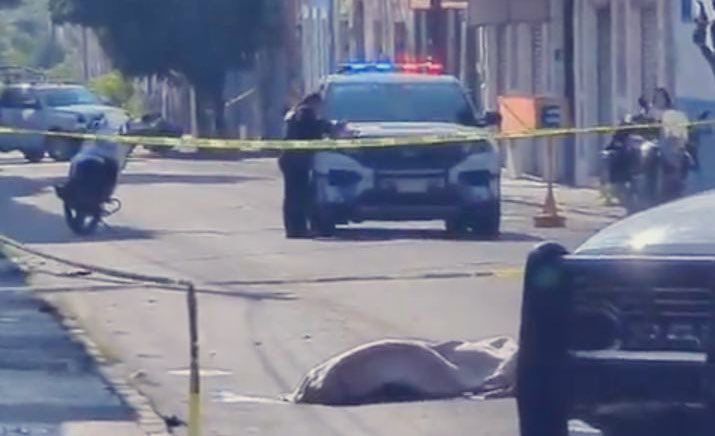 Atropellan y matan a masculino en el centro de la ciudad