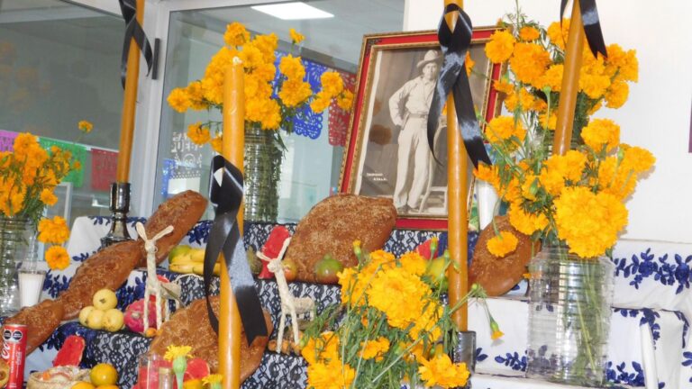 Santa Inés Ahuatempan presenta ofrenda monumental en el IPAM